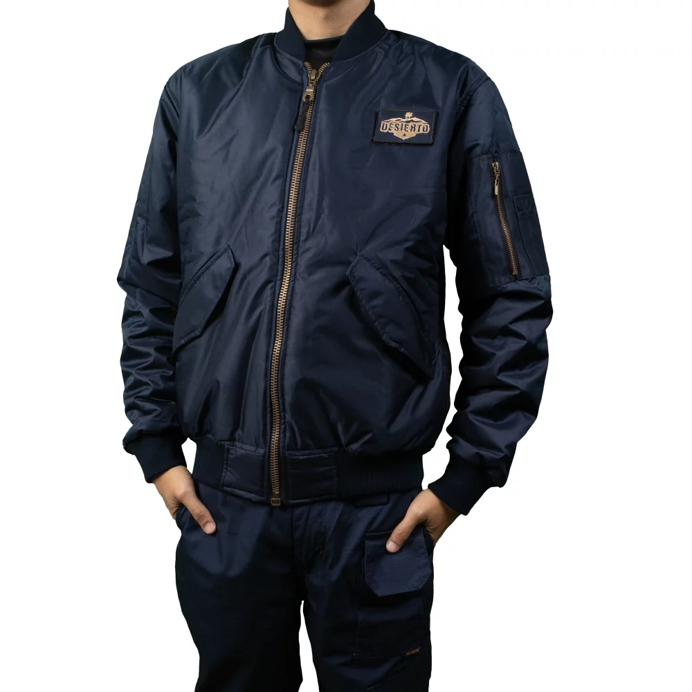 Chaqueta Piloto Azul Oscuro