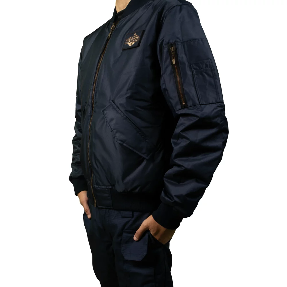 Chaqueta Piloto Azul Oscuro